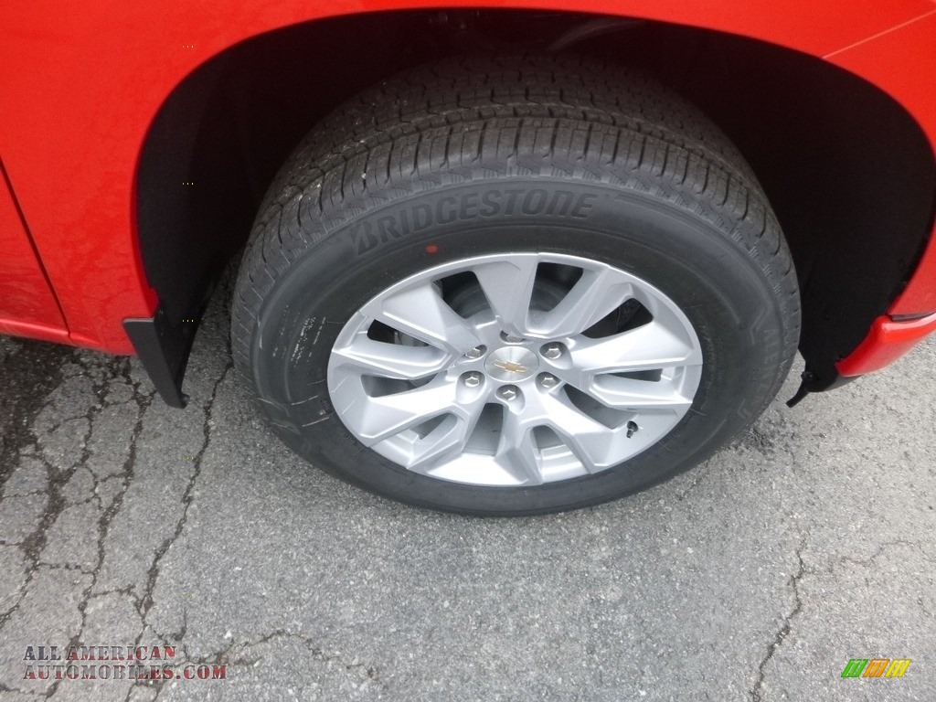 2019 Silverado 1500 Custom Crew Cab 4WD - Red Hot / Jet Black photo #8