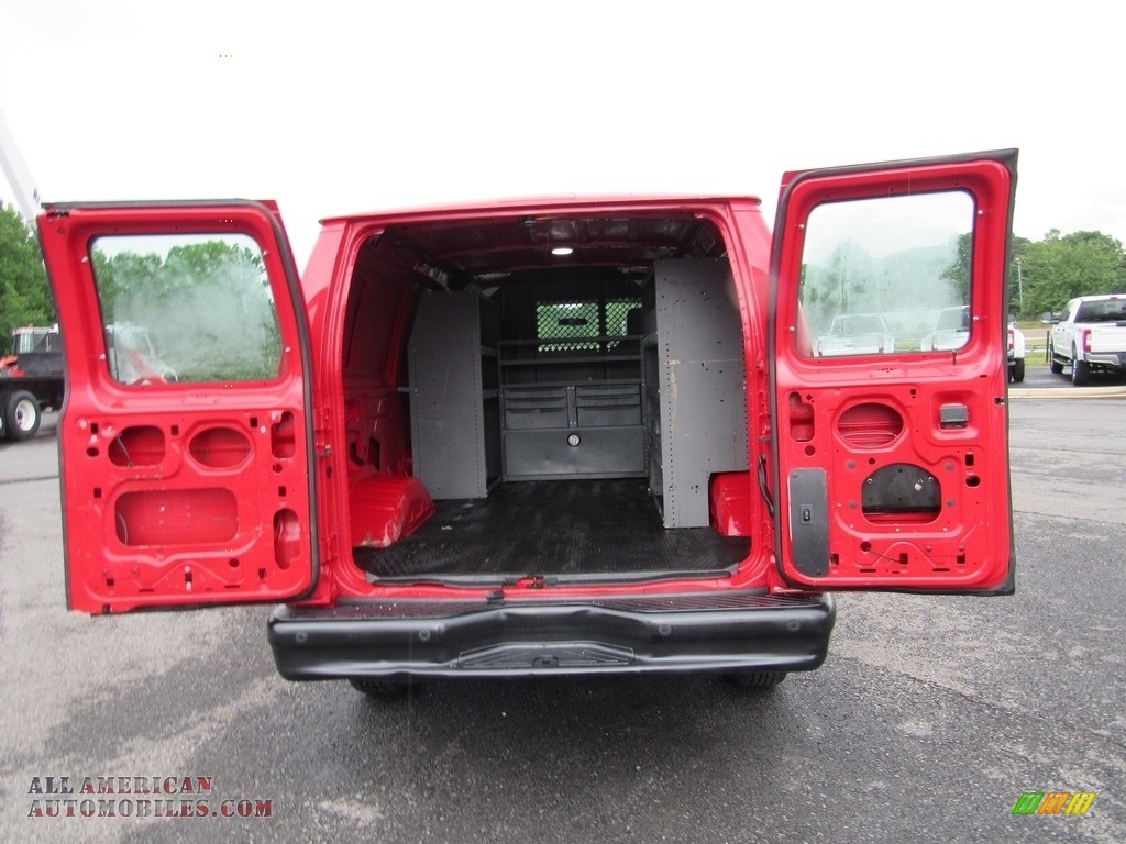 2014 E-Series Van E250 Cargo Van - Vermillion Red / Medium Flint photo #11