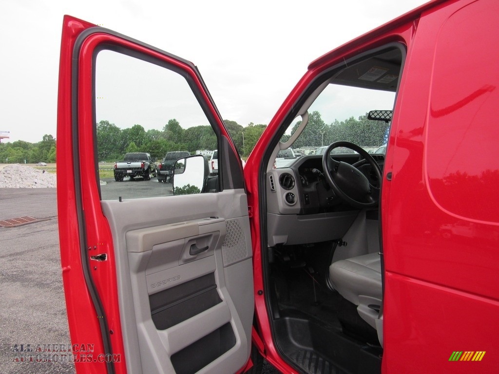 2014 E-Series Van E250 Cargo Van - Vermillion Red / Medium Flint photo #19