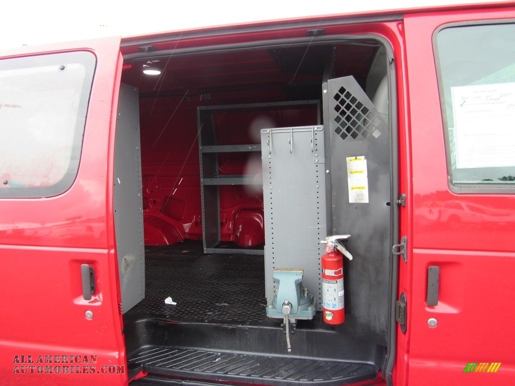 2014 E-Series Van E250 Cargo Van - Vermillion Red / Medium Flint photo #44