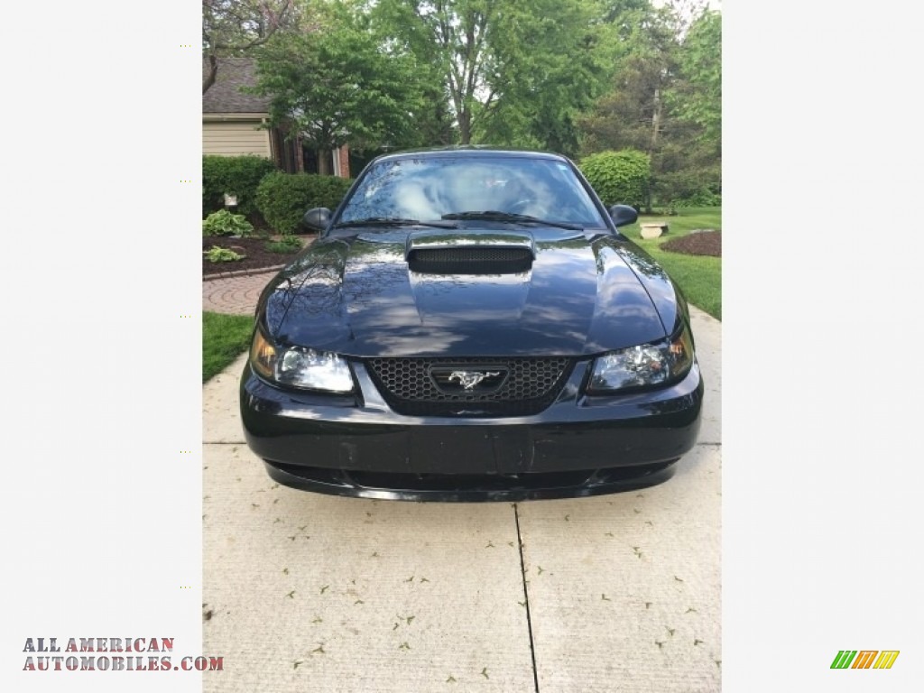 2001 Mustang GT Coupe - Black / Dark Charcoal photo #23