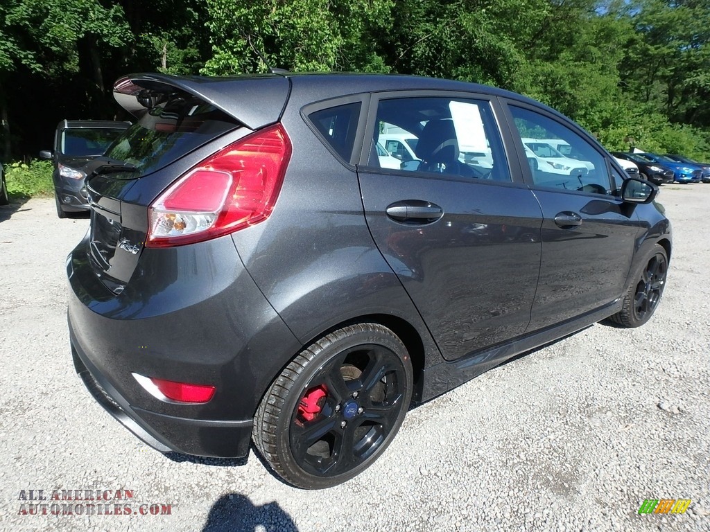 2019 Fiesta ST Hatchback - Magnetic / Charcoal Black photo #2