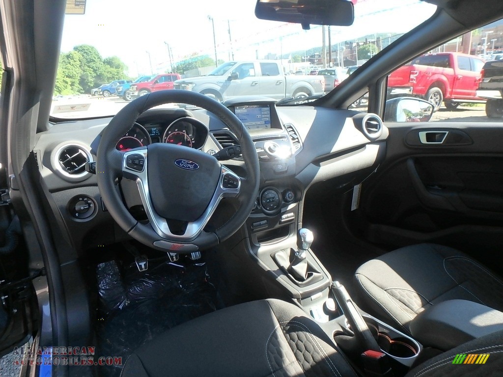 2019 Fiesta ST Hatchback - Magnetic / Charcoal Black photo #14