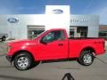 Ford F150 XLT Regular Cab 4x4 Race Red photo #1