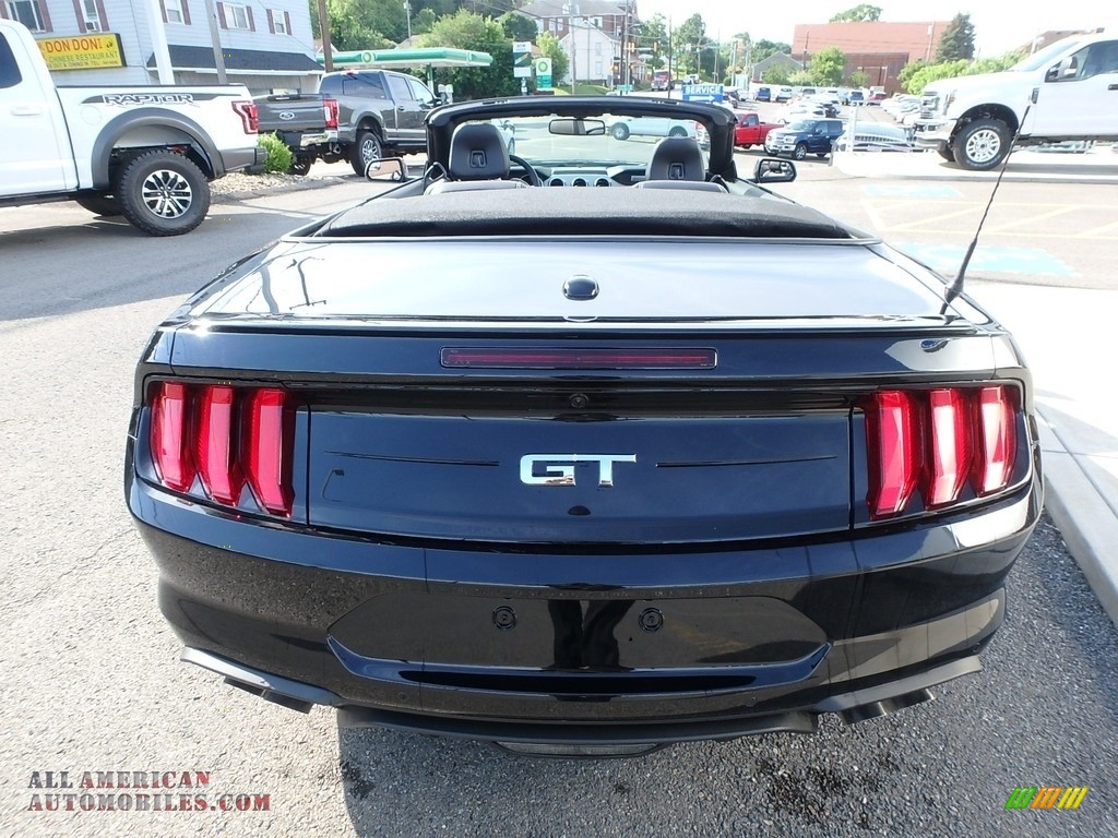 2019 Mustang GT Premium Convertible - Shadow Black / Ebony photo #7