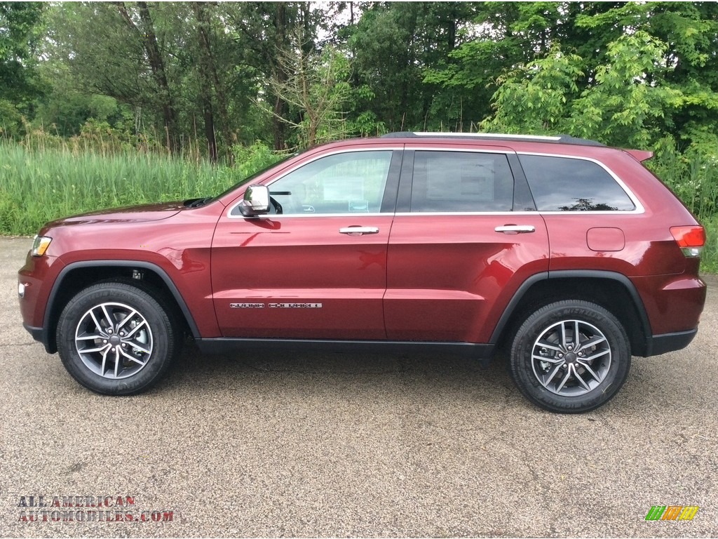 2019 Grand Cherokee Limited 4x4 - Velvet Red Pearl / Black photo #3