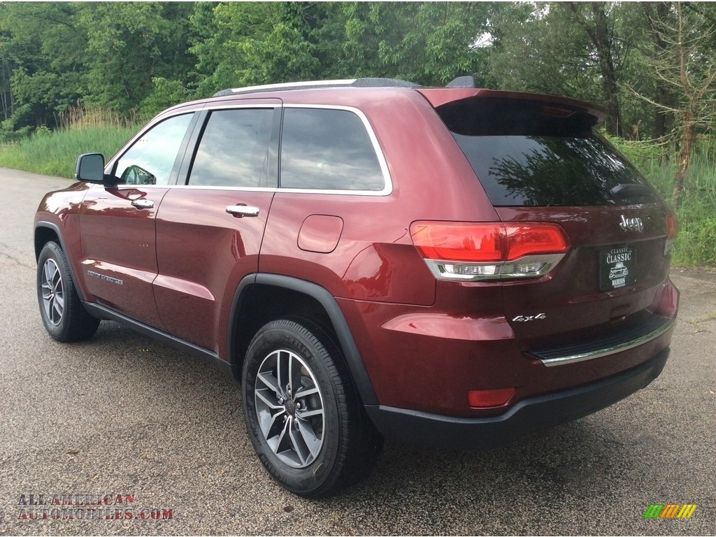 2019 Grand Cherokee Limited 4x4 - Velvet Red Pearl / Black photo #4