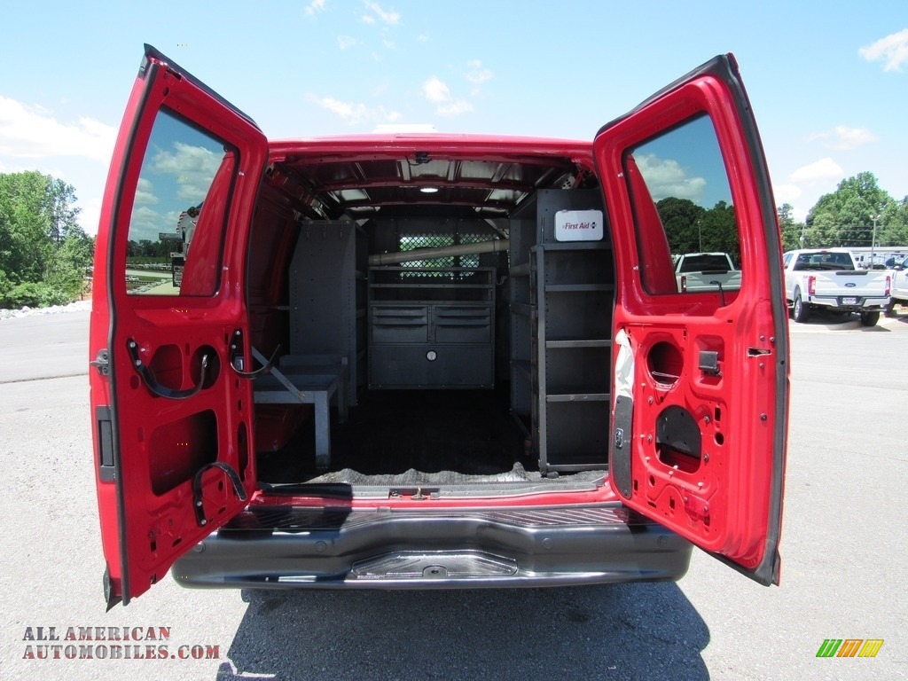 2013 E Series Van E250 Cargo - Vermillion Red / Medium Flint photo #9