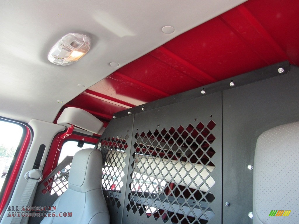 2013 E Series Van E250 Cargo - Vermillion Red / Medium Flint photo #38