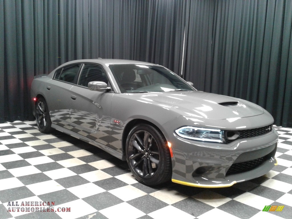 2019 Charger R/T Scat Pack - Destroyer Gray / Black photo #4