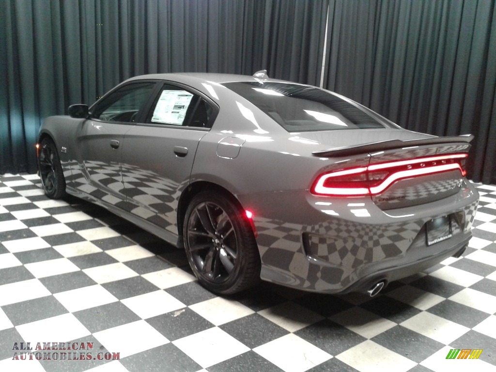 2019 Charger R/T Scat Pack - Destroyer Gray / Black photo #8