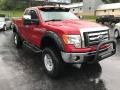 Ford F150 XLT SuperCab 4x4 Red Candy Metallic photo #4
