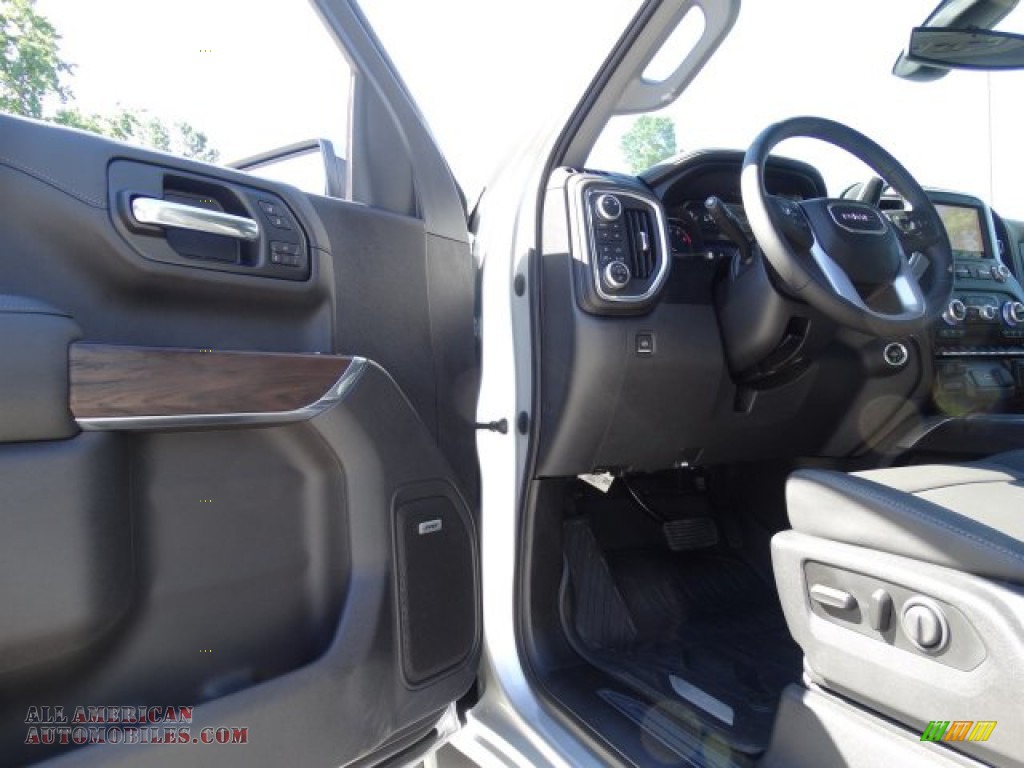 2019 Sierra 1500 SLT Crew Cab 4WD - Quicksilver Metallic / Jet Black photo #13