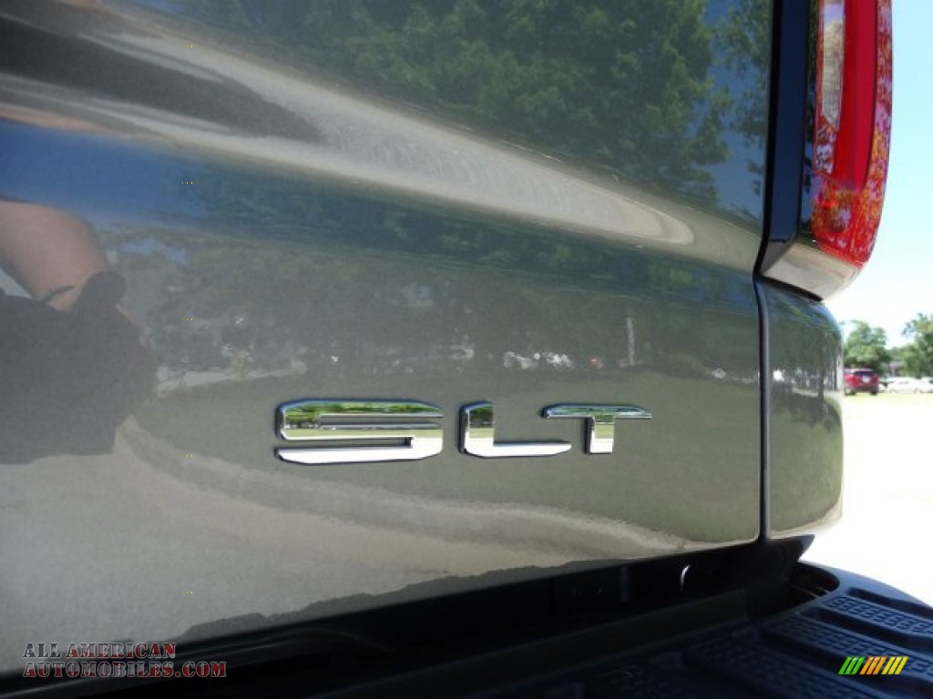 2019 Sierra 1500 SLT Crew Cab 4WD - Satin Steel Metallic / Jet Black photo #10