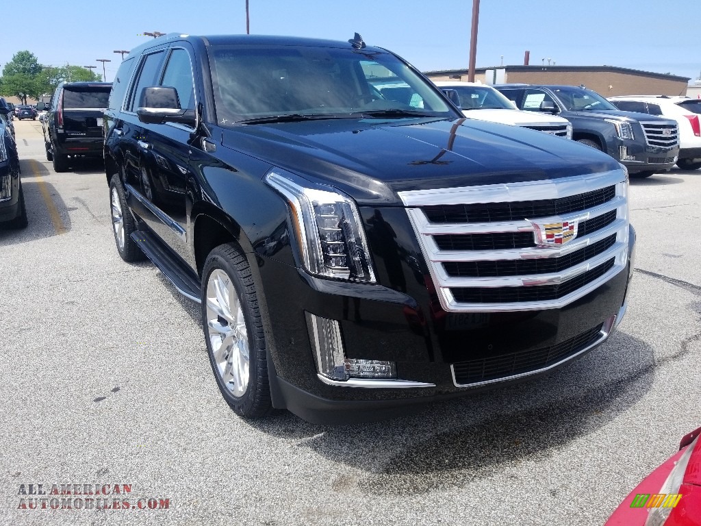 Black Raven / Kona Brown/Jet Black Accents Cadillac Escalade Luxury 4WD