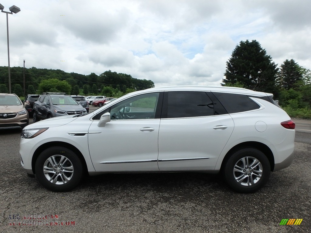 2019 Enclave Essence AWD - White Frost Tricoat / Shale/Ebony Accents photo #9