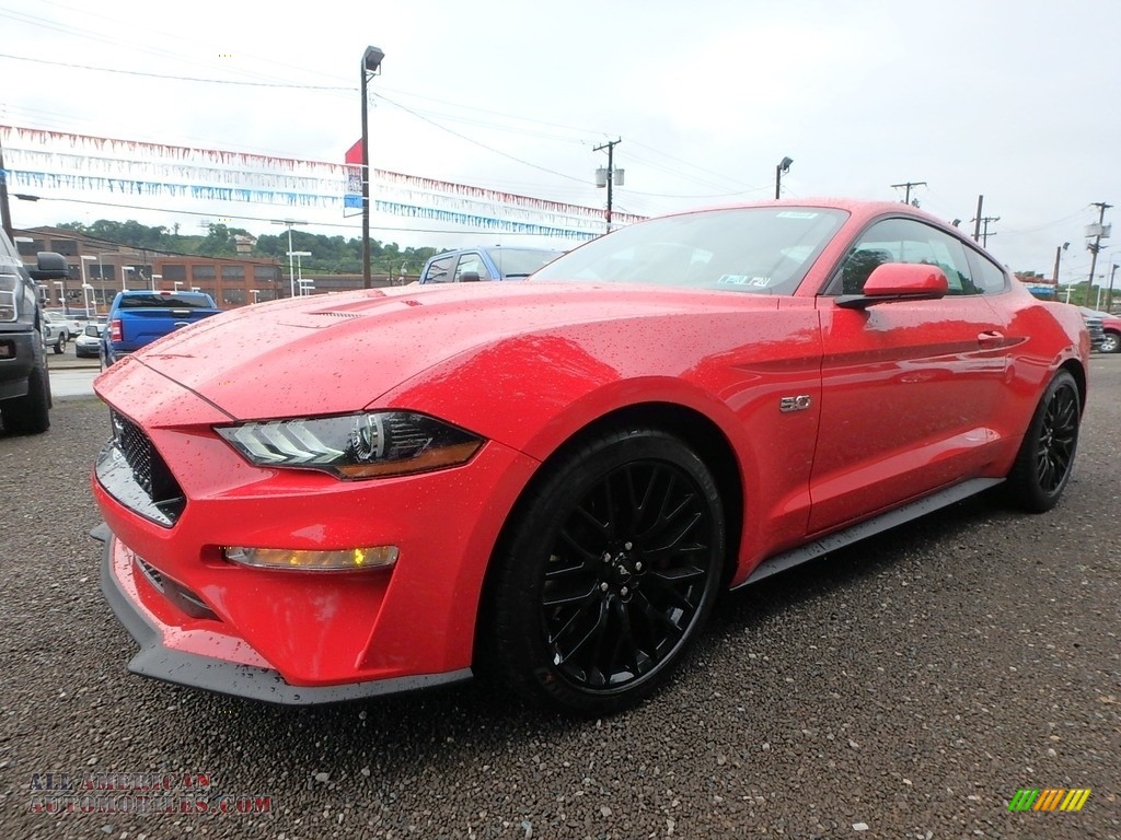 2019 Mustang GT Fastback - Race Red / Ebony photo #6