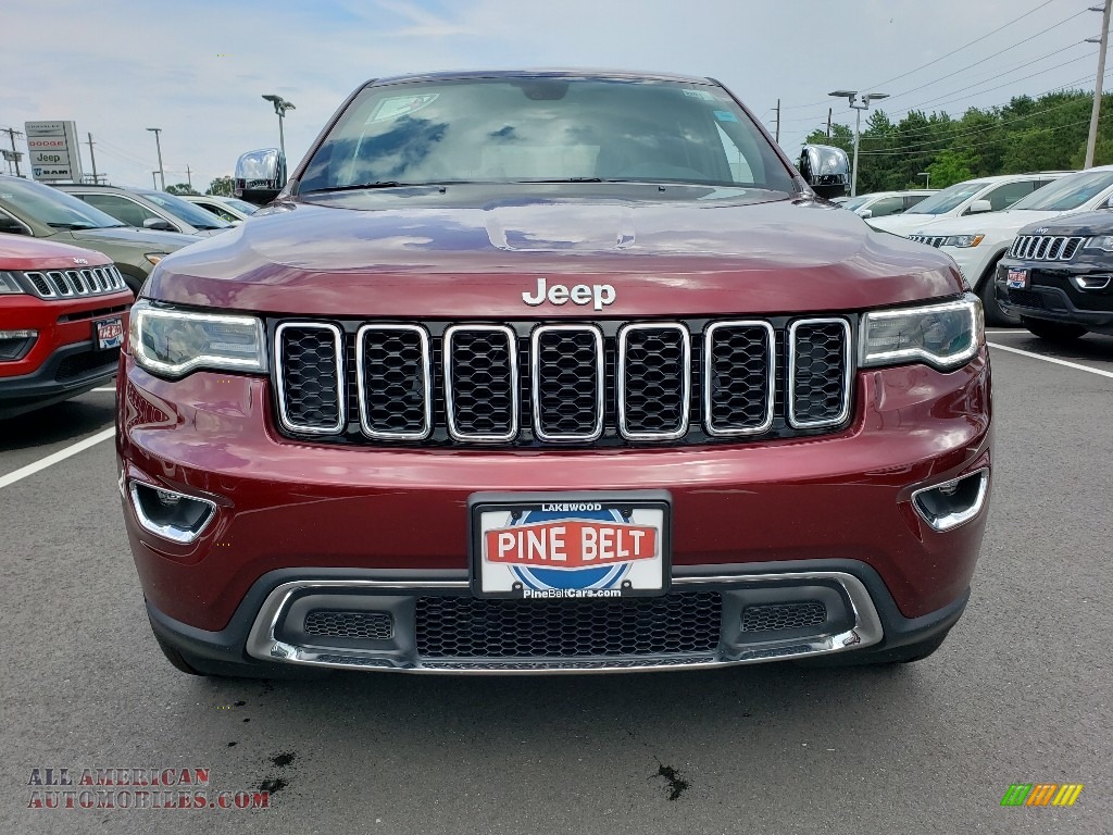 2019 Grand Cherokee Limited 4x4 - Velvet Red Pearl / Black photo #2