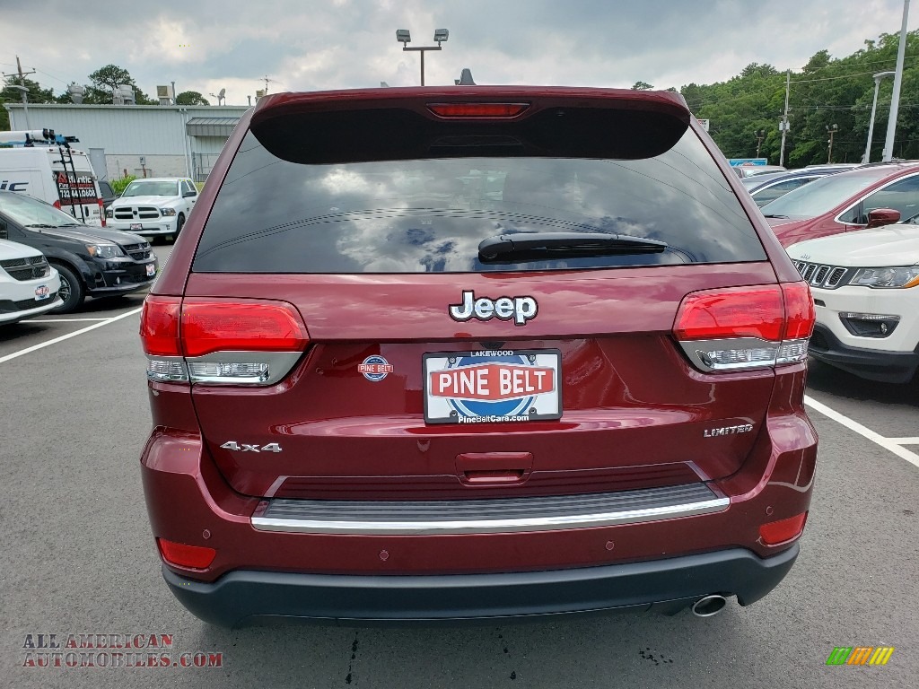 2019 Grand Cherokee Limited 4x4 - Velvet Red Pearl / Black photo #5