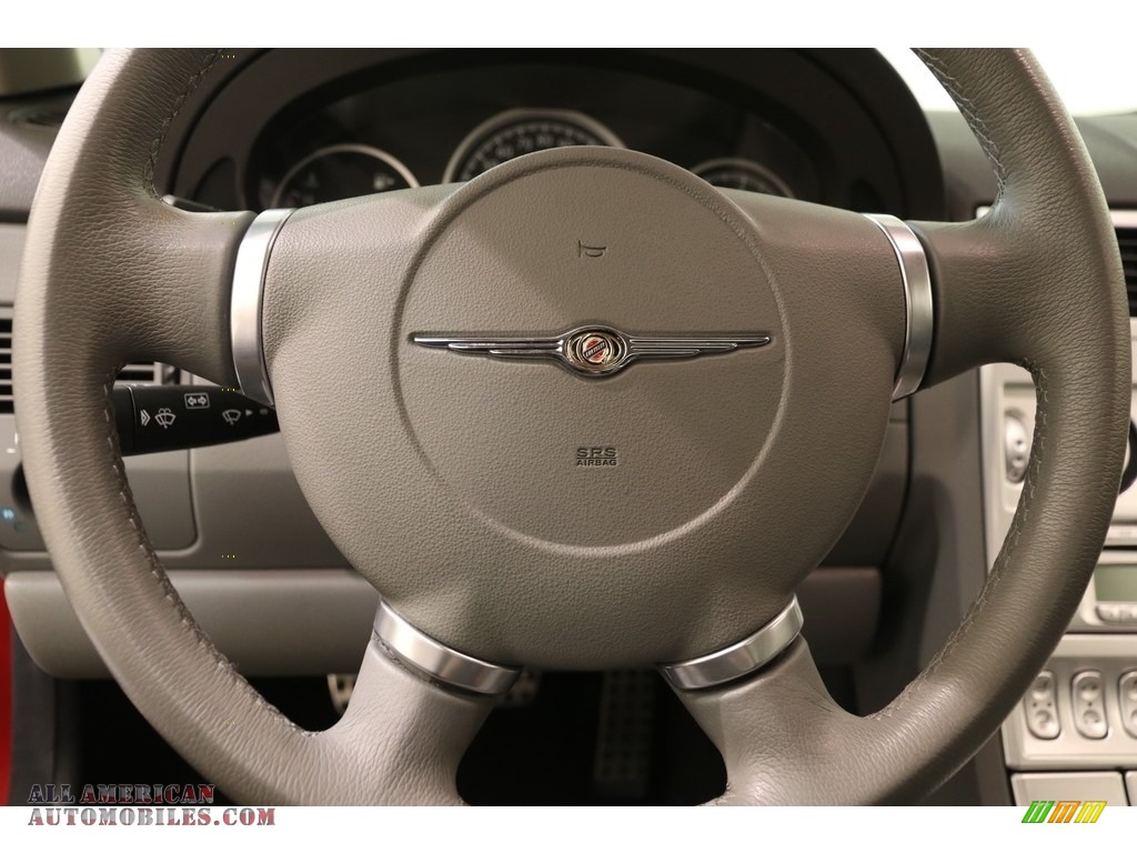 2004 Crossfire Limited Coupe - Blaze Red Crystal Pearl / Dark Slate Gray/Medium Slate Gray photo #7