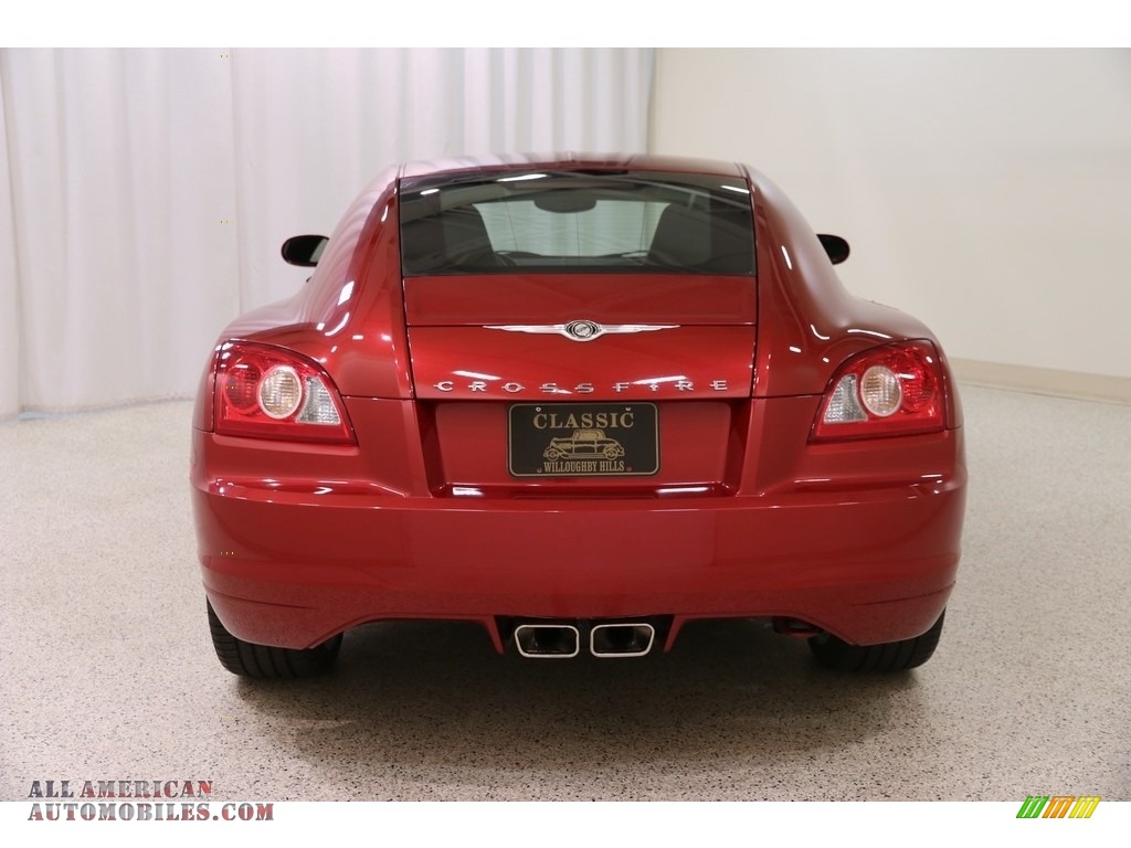 2004 Crossfire Limited Coupe - Blaze Red Crystal Pearl / Dark Slate Gray/Medium Slate Gray photo #15
