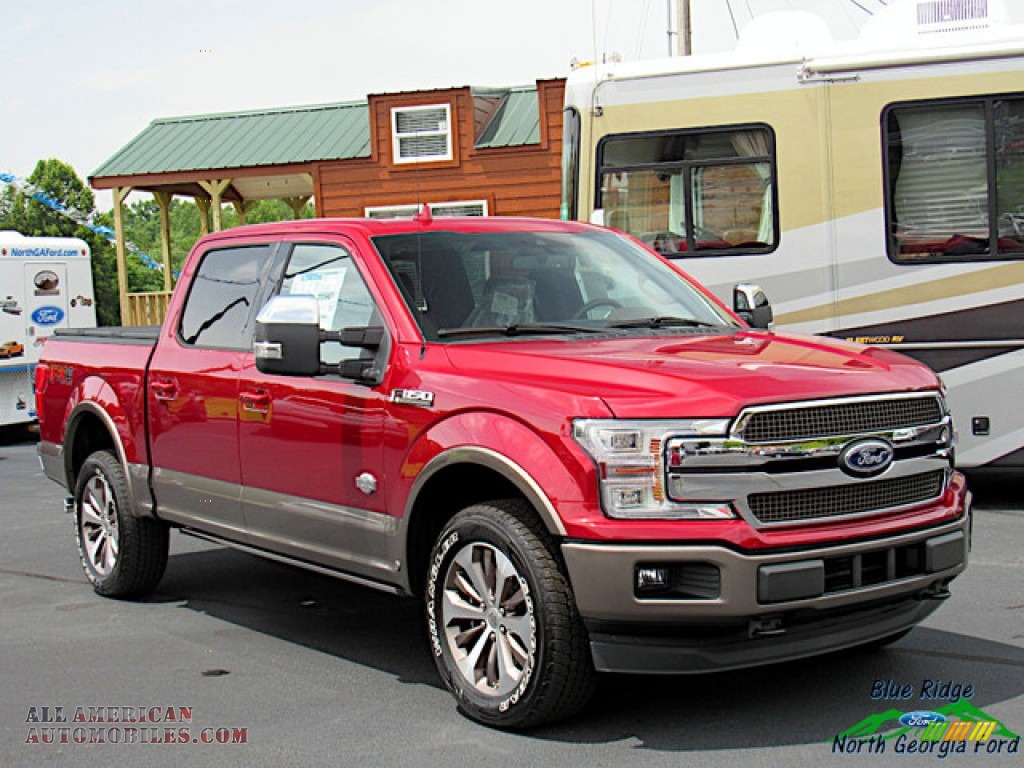 2019 F150 King Ranch SuperCrew 4x4 - Ruby Red / King Ranch Kingsville/Java photo #7
