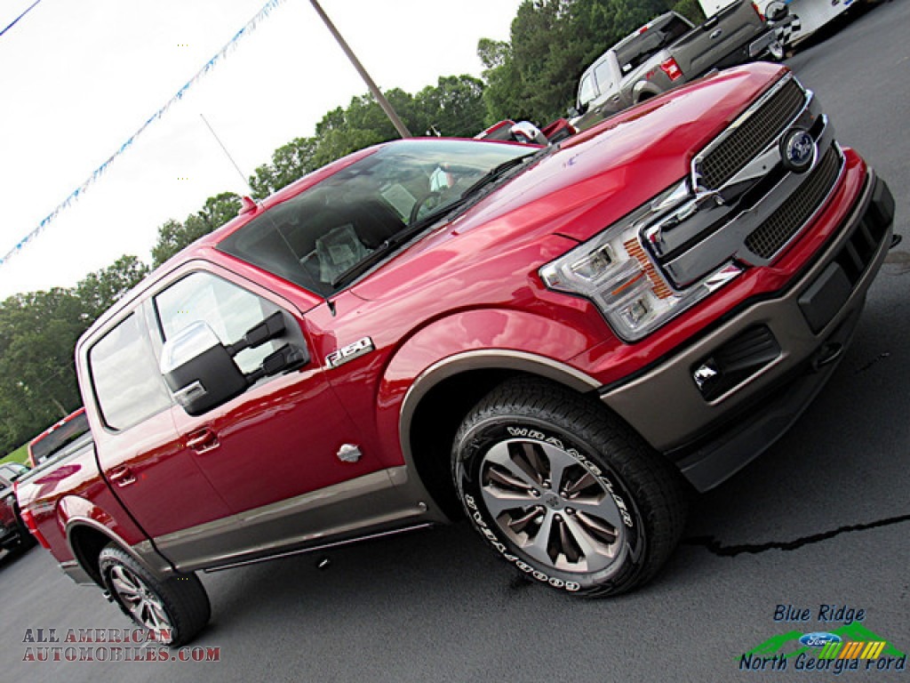 2019 F150 King Ranch SuperCrew 4x4 - Ruby Red / King Ranch Kingsville/Java photo #36