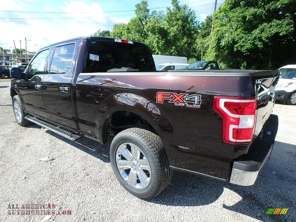 2019 F150 XLT Sport SuperCrew 4x4 - Magma Red / Earth Gray photo #4
