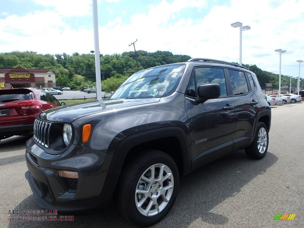 2019 Jeep Renegade Sport 4x4 in Granite Crystal Metallic photo 6