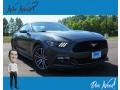 Ford Mustang EcoBoost Premium Coupe Magnetic Metallic photo #1