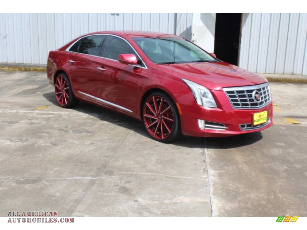 2013 XTS Luxury FWD - Crystal Red Tintcoat / Shale/Cocoa photo #2
