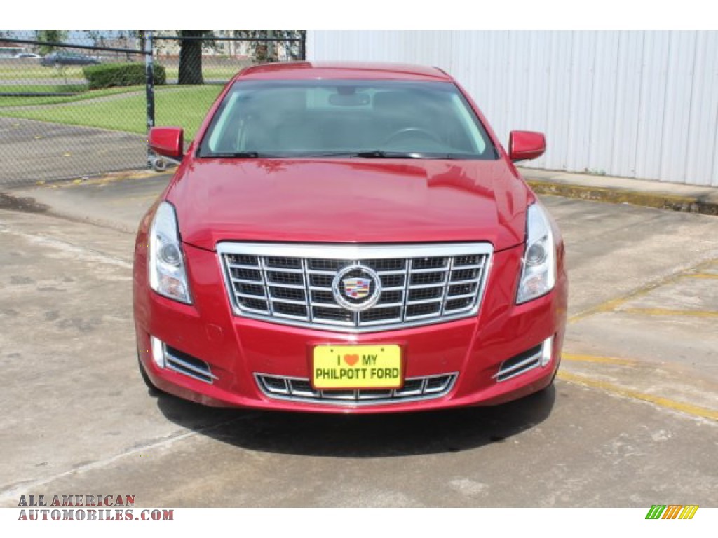 2013 XTS Luxury FWD - Crystal Red Tintcoat / Shale/Cocoa photo #3