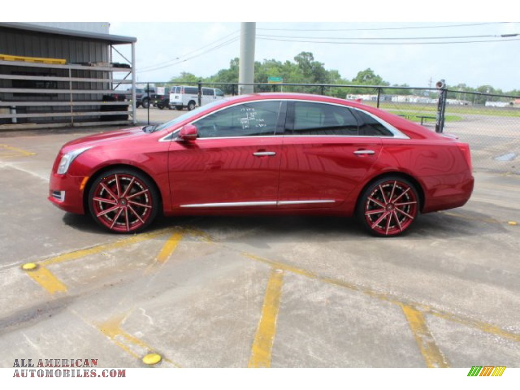 2013 XTS Luxury FWD - Crystal Red Tintcoat / Shale/Cocoa photo #6
