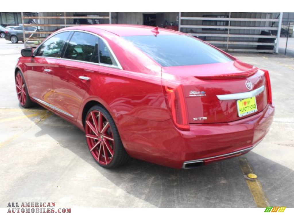 2013 XTS Luxury FWD - Crystal Red Tintcoat / Shale/Cocoa photo #7