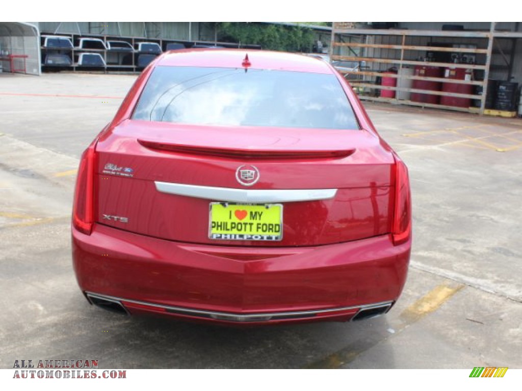 2013 XTS Luxury FWD - Crystal Red Tintcoat / Shale/Cocoa photo #8