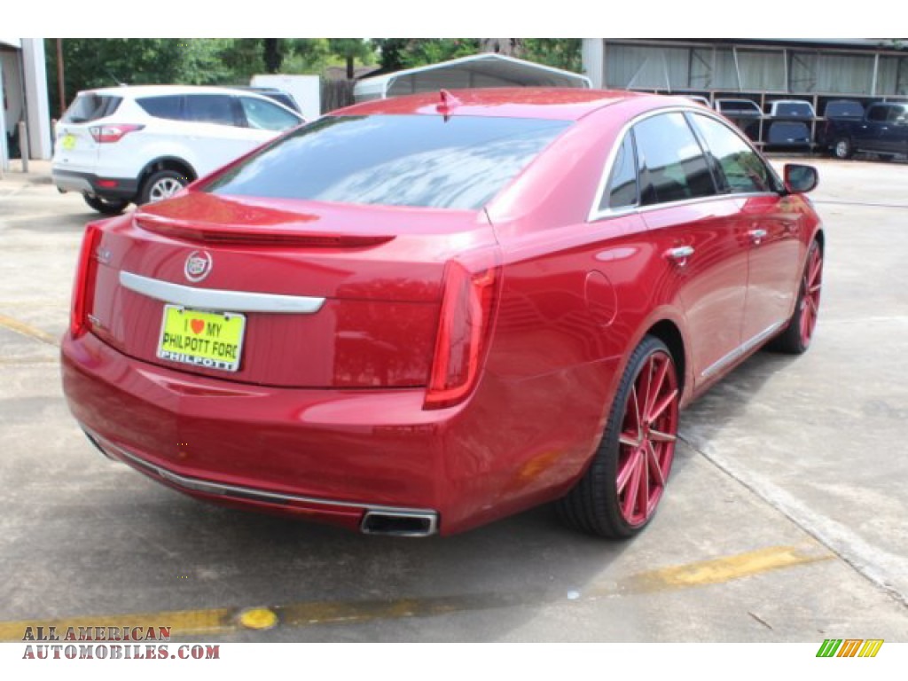 2013 XTS Luxury FWD - Crystal Red Tintcoat / Shale/Cocoa photo #9