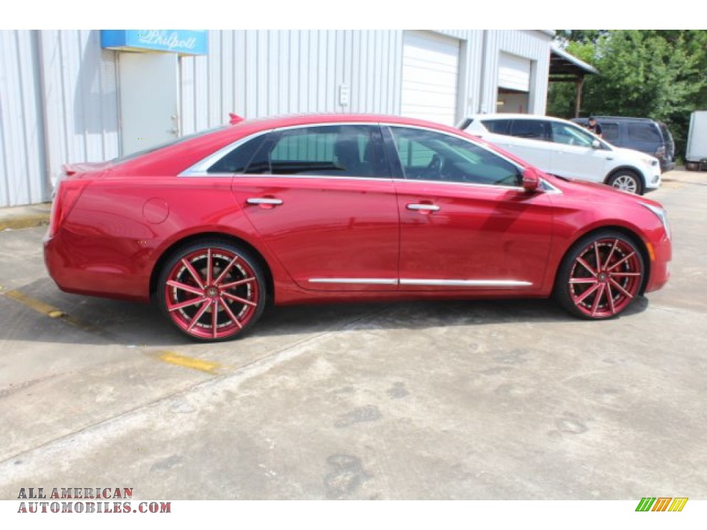 2013 XTS Luxury FWD - Crystal Red Tintcoat / Shale/Cocoa photo #10