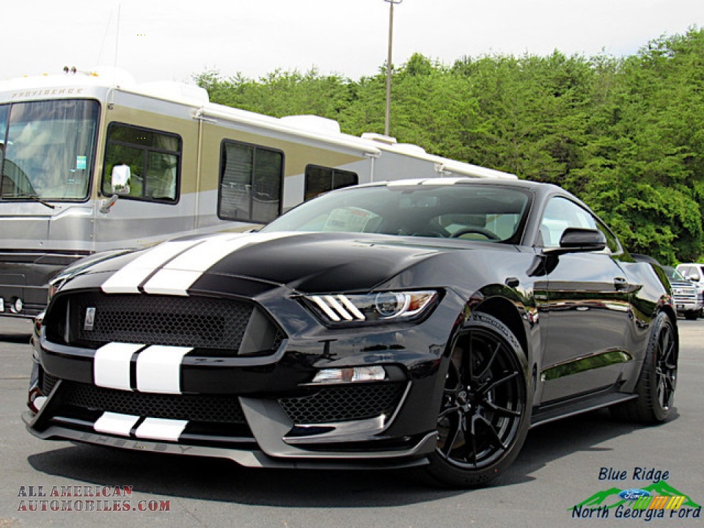 2019 Mustang Shelby GT350 - Shadow Black / GT350 Ebony Leather/Miko Suede photo #1