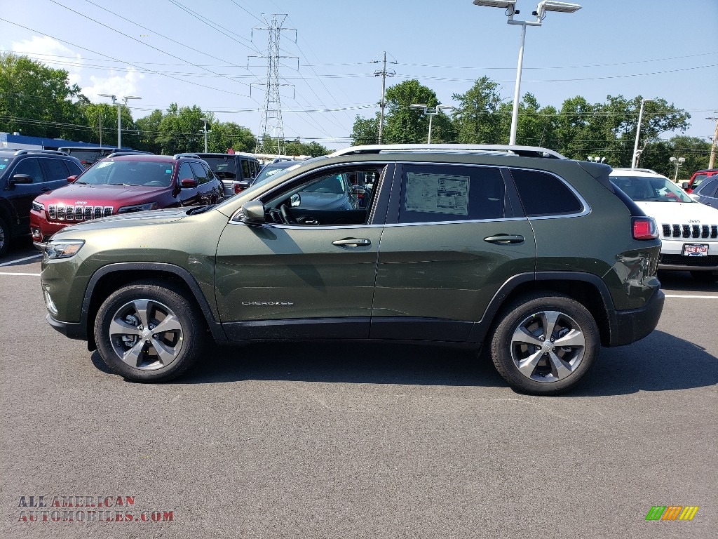 2019 Cherokee Limited 4x4 - Olive Green Pearl / Black photo #3