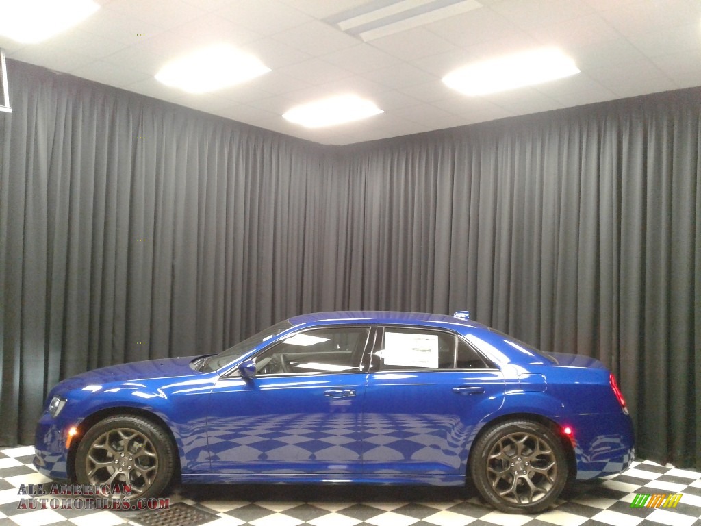 Ocean Blue Metallic / Caramel/Black Chrysler 300 S