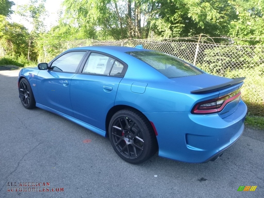 2019 Charger R/T Scat Pack - B5 Blue Pearl / Black photo #11