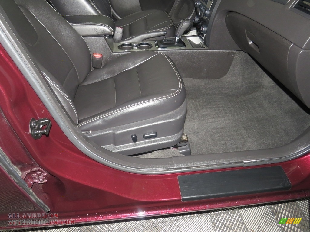 2012 Fusion SEL - Red Candy Metallic / Charcoal Black photo #24