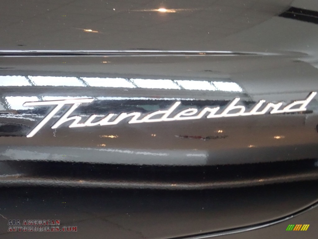 2002 Thunderbird Premium Roadster - Evening Black / Midnight Black photo #28