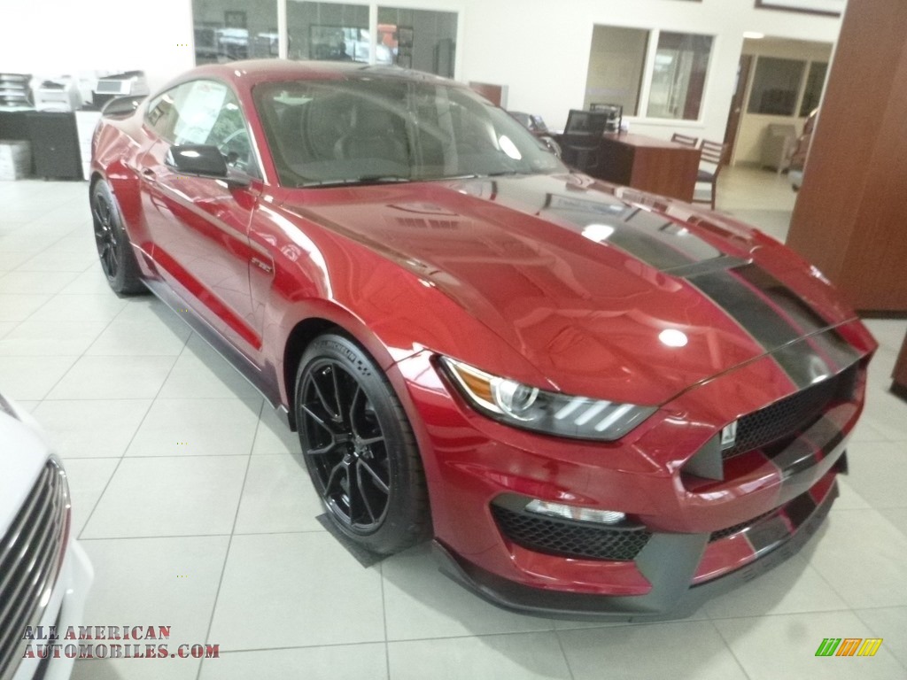 2019 Mustang Shelby GT350 - Ruby Red / GT350 Ebony Leather/Miko Suede photo #4