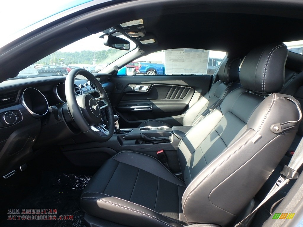 2019 Mustang GT Premium Fastback - Velocity Blue / Ebony photo #11