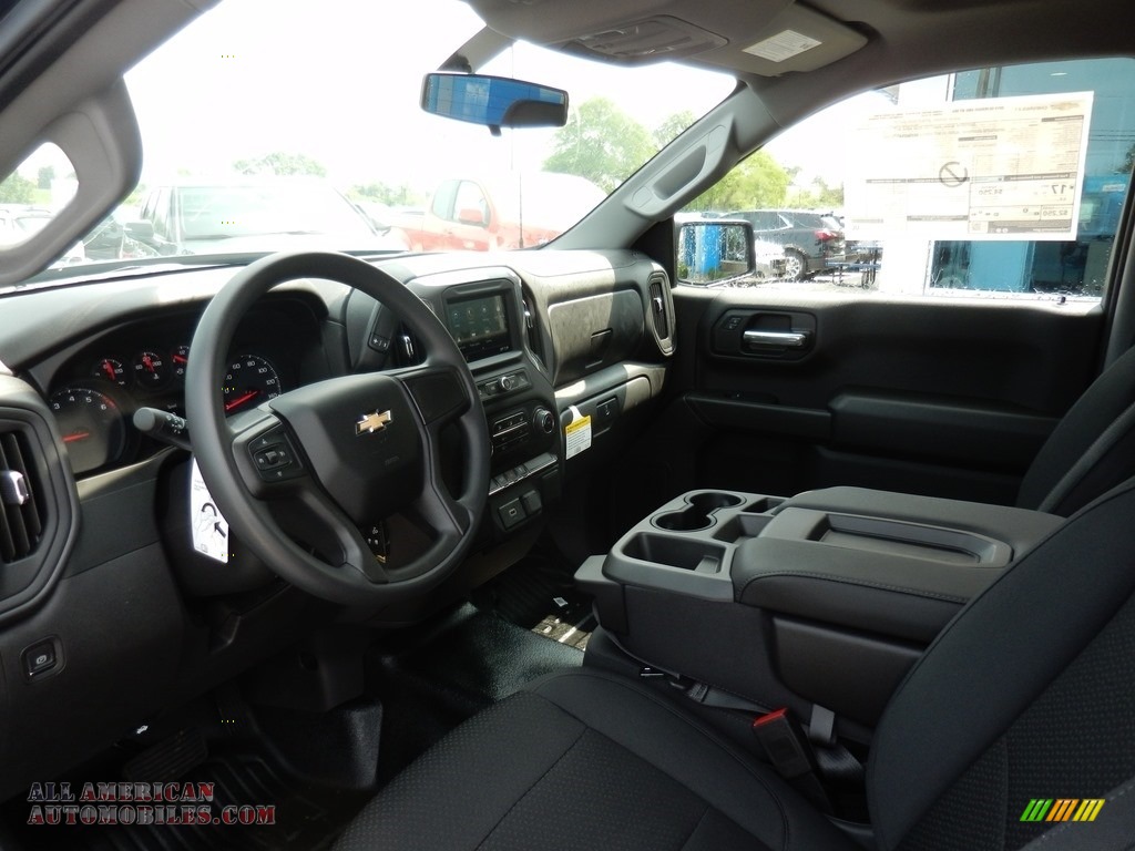 2019 Silverado 1500 WT Regular Cab 4WD - Northsky Blue Metallic / Jet Black photo #6