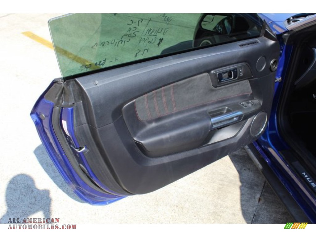 2016 Mustang GT Coupe - Deep Impact Blue Metallic / California Special Ebony Black/Miko Suede photo #8