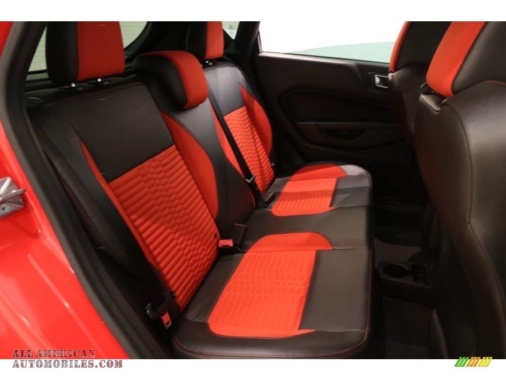 2016 Fiesta ST Hatchback - Molten Orange Metallic Tri-coat / ST Recaro Molten Orange photo #22