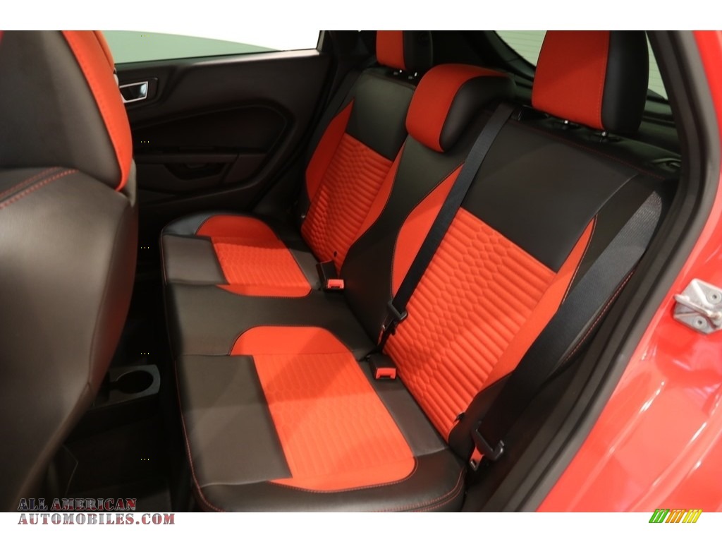 2016 Fiesta ST Hatchback - Molten Orange Metallic Tri-coat / ST Recaro Molten Orange photo #23