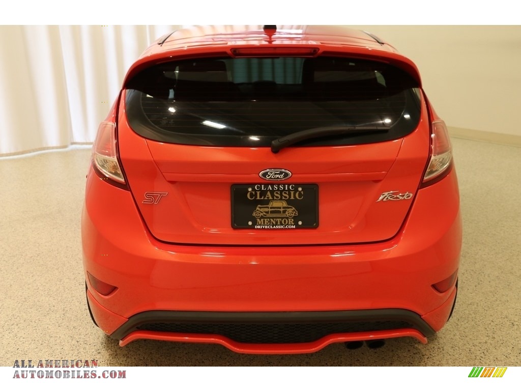 2016 Fiesta ST Hatchback - Molten Orange Metallic Tri-coat / ST Recaro Molten Orange photo #24